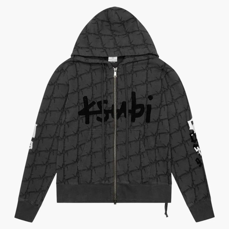 Ksubi X Juice Wrld 2.0 Zip The Kash Hoodie Black