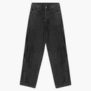 Ksubi x trippie redd maxx fisarmonica pantalone nero