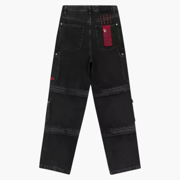Ksubi X Trippie Redd Maxx Zip Off Cargo Pant Midnight Black