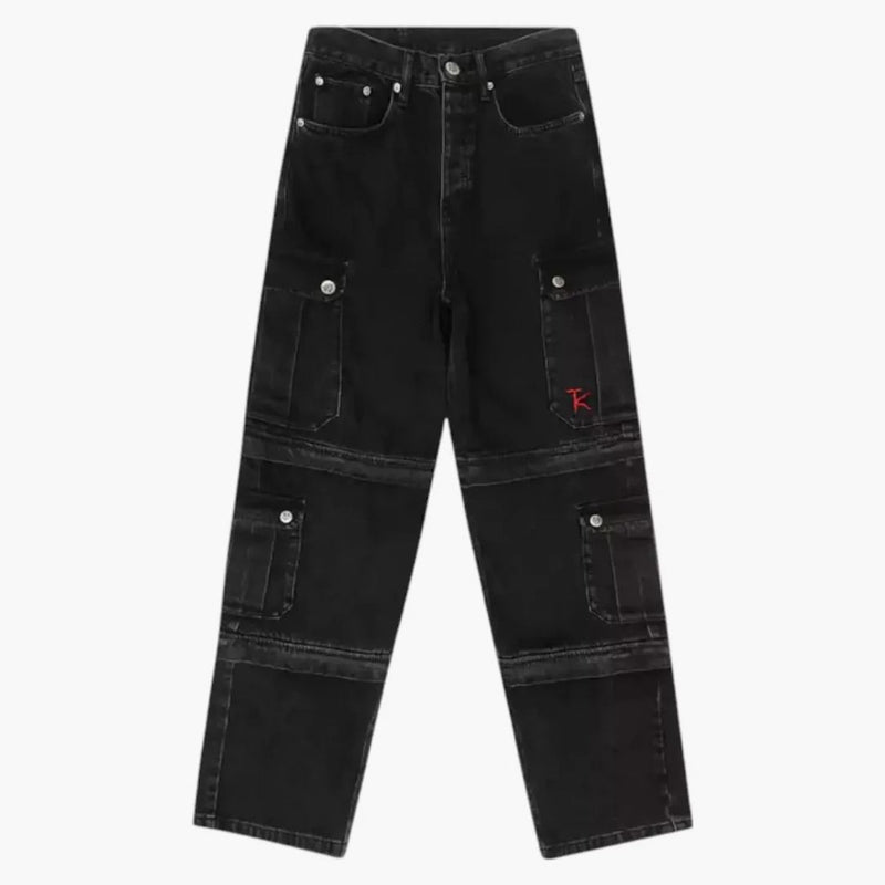 Ksubi X Trippie Redd Maxx Zip Off Cargo Pant Midnight Black