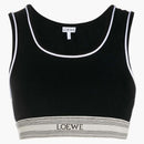 LOEWE CUCHA CORTA CONTRACIÓN EN NEGRO VISCOSE