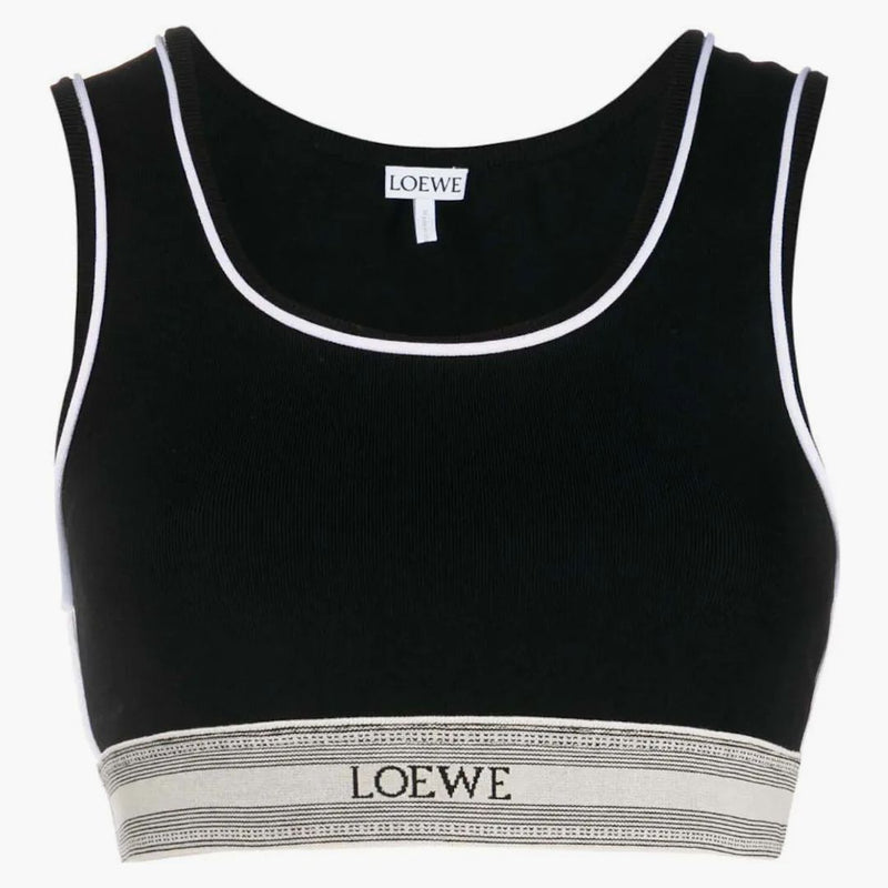 Loewe oříznutá nádrž ve viscose černé
