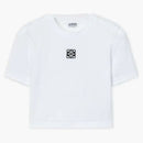 Loewe Cropped Top in Cotton White