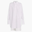 Loewe Deconstructed Cotton Shirt Dress Optic White