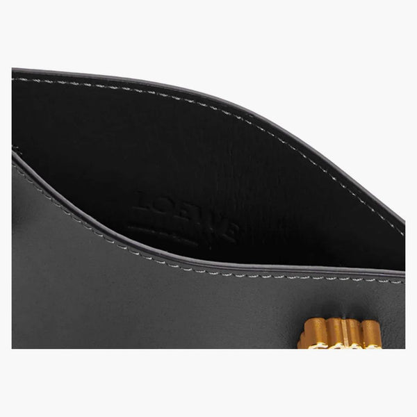 Loewe Dice Pocket in Classic Calfskin Black
