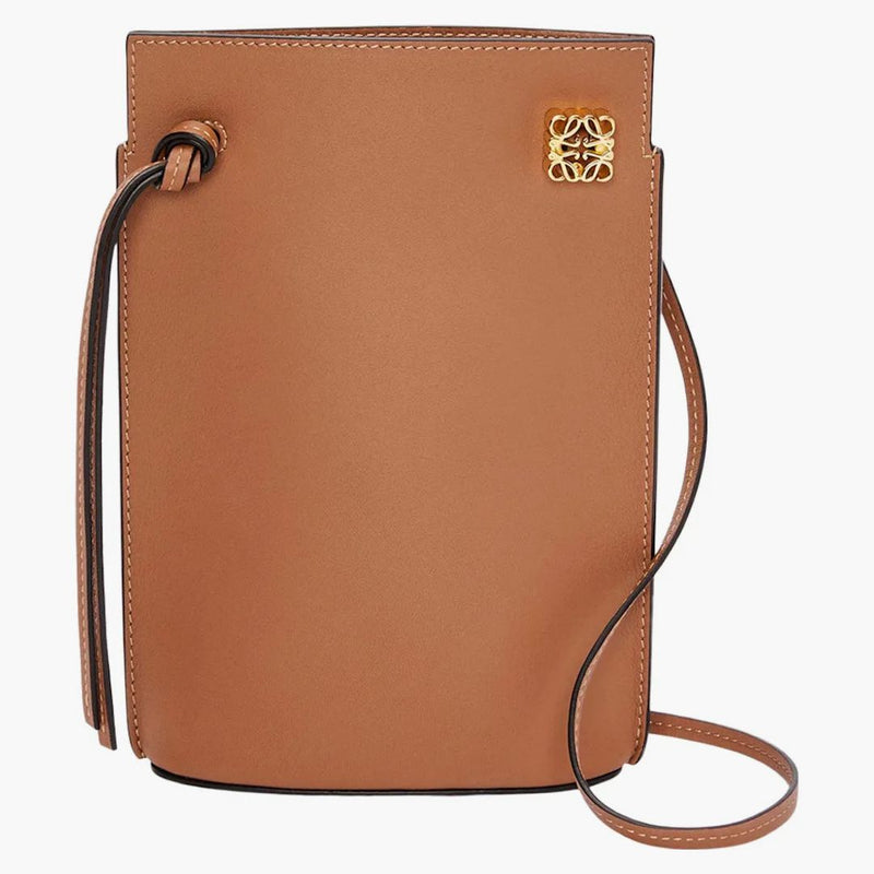 Loewe Dice Pocket in Classic Calfskin Tan