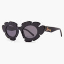 Loewe Flower Sunglasses in Injected Nylon Black (G000270x03 1100)