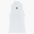 Lion High Neck Top White