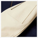 Loewe Leather Sleeve Bomber Jacket Navy/Cream