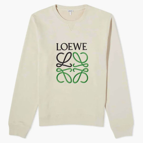 Loewe Loewe Anagram Crew Sweat Creta Beige