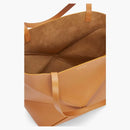 Loewe Medium Puzzle Fold Dead in Shiny Calfskin warm desert