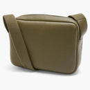Loewe Military Messenger Bag in Soft Grained Calfskin XS Military Green