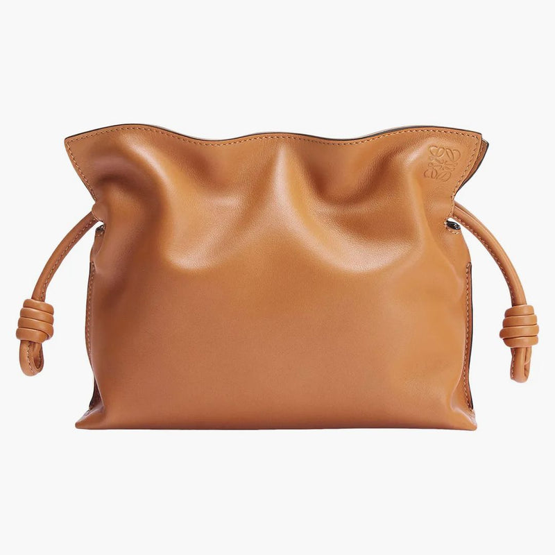 Loewe Mini Flamenco Clutch in Nappa Calfskin warm desert