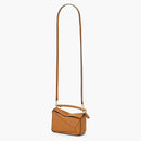 Loewe Mini Puzzle Bag in Soft Grained Calfskin Light Caramel