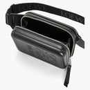 Honda moldeada de Loewe en negro de ternera lisa