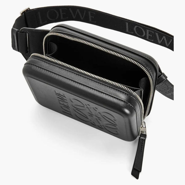 Loewe Molded Sling in Smooth Calfskin Black