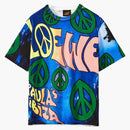 Loewe Paula's Peace Print T-Shirt Blue/Multi