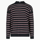 Loewe Polo Cotton Sweater Black/Red/White