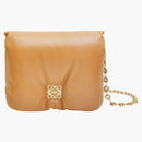 Loewe Puffer Goya Shoulder Bag Camel