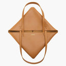 Loewe Puzzle Fold Dead in Shiny Calfskin Warm Desert/Black