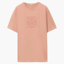 Loewe relaxated fit tričko v bavlněné broskvové květu