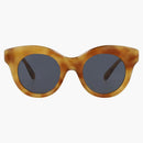 Loewe Round Sunglasses Havana Havana Blue (lw40126i-49-53v)