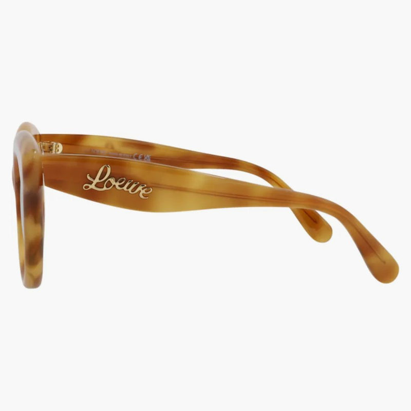 Occhiali da sole rotondi Loewe Havana Havana Blue (LW40126i-49-53V)