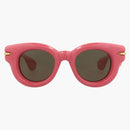 Loewe Round Sunglasses Pink Pink Brown (LW40118i 46-72e)