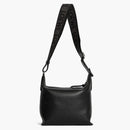 Loewe Small Cubi Crossbody Bag in Supple Smooth Calfskin and Jacquard Black