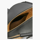 Loewe Small Paseo Basket in Raffia and Nappa Calfskin Natural/Black