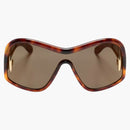 Sluneční brýle Loewe Square Hnědé zrcadlo (LW40131I 52G)