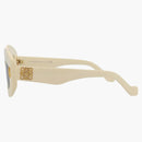 Gafas de sol de Loewe Square marrón marrón (LW40114i 49-25E)