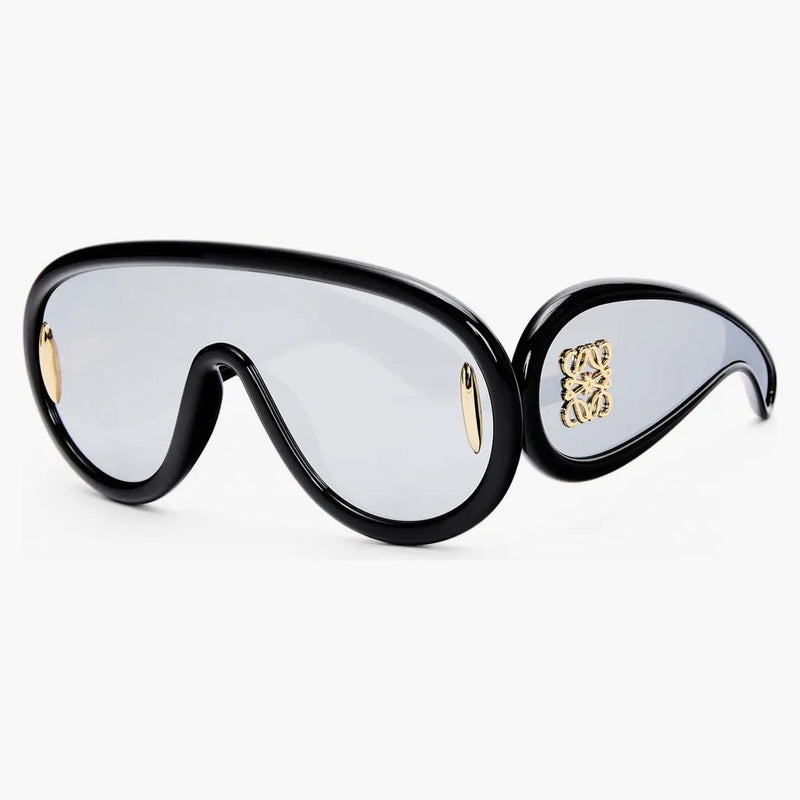 Occhiali da sole a maschera d'onda Loewe (intl. Fit) Nero