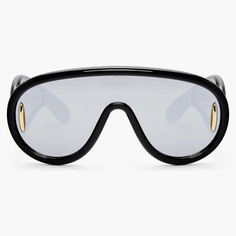 Occhiali da sole a maschera d'onda Loewe (intl. Fit) Nero