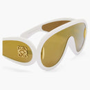 Loewe Wave Mask Sunglasses Ivory (G000487x01 2110)