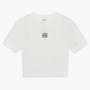 Loewe Women's Cotton Cropped Top White