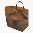 Loewe XXL Puzzle Fold Dead in Shiny Calfskin Umber