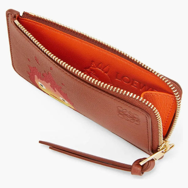 Loewe x howls calcifer monetecinedholder in classic callina ruggine