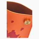 Loewe X Howls Calcifer Dice Pocket in Classic Calfskin Orange