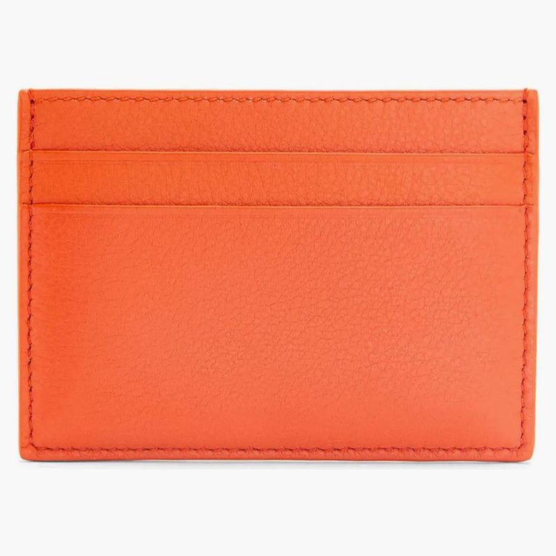LOEWE X HUPI CALCIFER PLASE CARDHOTHer in classico arancione della pelle di vitello