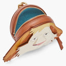 Loewe X Howls Heen Cookie Pouch in Classic Calfskin Rust