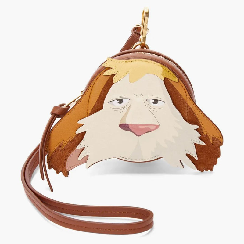 Loewe x Howls Heen Cookie Case nella classica rustura della pelle di vitello