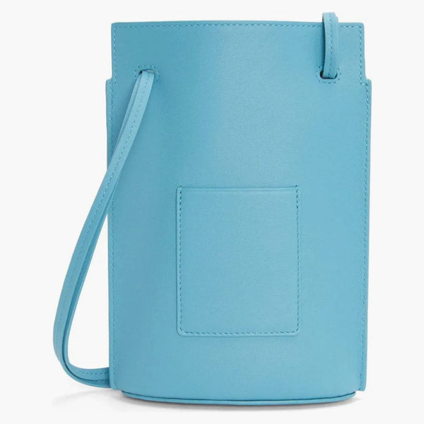 Loewe x Uso tasca da dadi al taglio in classico azzurra di pelle chiara