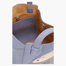 Loewe X Howls Markl Hammock Nugget Bag in Nappa Calfskin Blueberry