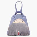 Loewe X Howls Markl Hammock Nugget Bag in Nappa Calfskin Blueberry
