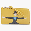 Loewe X Howls Turnip Head Coin Cardholder in Classic Calfskin Dark Yellow