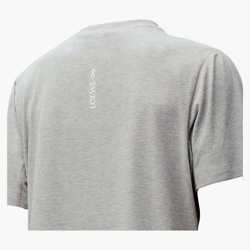 Loewe x su maglia tecnica t-shirt grigio melange