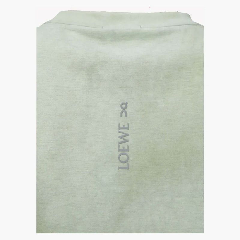 T-shirt attivo di loewe x su maglia tecnica bianca/multicolore