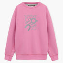 Loewe X on Technical Jersey Sweatshirt Pink