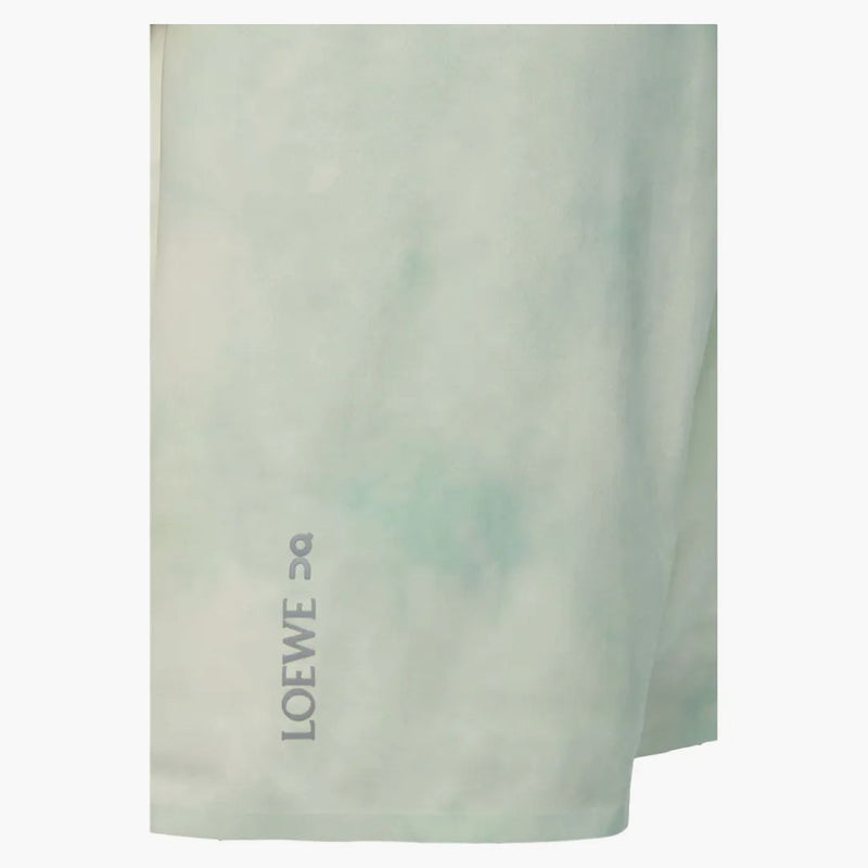 Loewe x su pantaloncini tecnici bianchi/multicolore